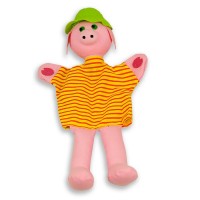 FANTOCHE DE MÃO O PORQUINHO MAX